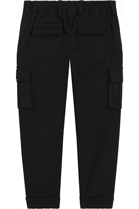 Dolce 
Gabbana Dolce &amp; Gabbana Kids Trousers With Cargo Pockets