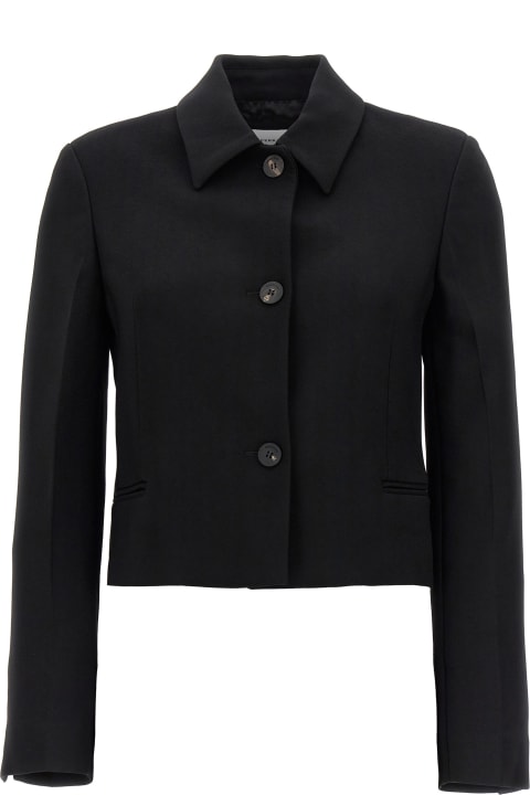 Ferragamo Coats & Jackets for Women Ferragamo Single Breasted Short Jacket