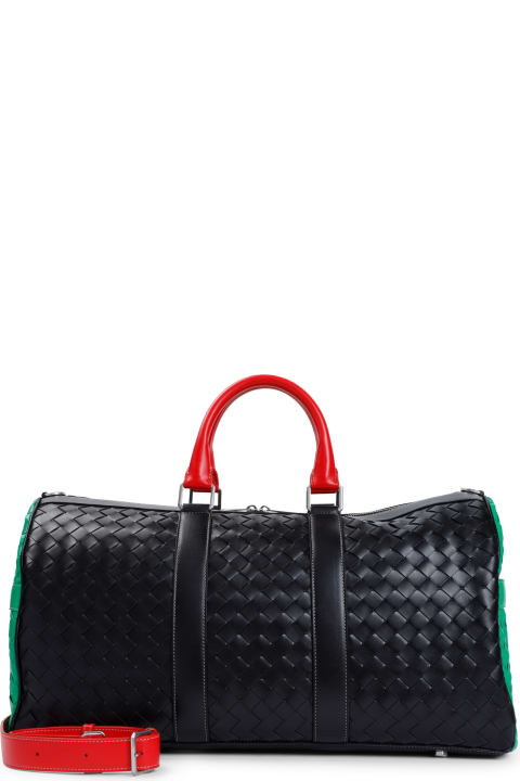 Bottega Veneta حقيبة أمتعة لـ القسم الرجالي Bottega Veneta Colorblock Duffle