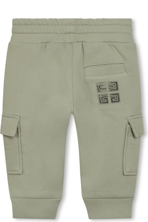 Givenchy Bottoms for Baby Girls Givenchy Pantaloni Sportivi Con Stampa