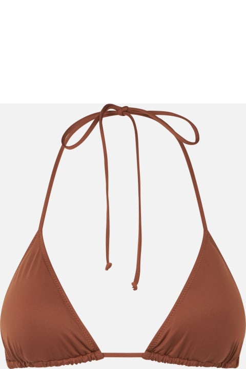 Homeware MC2 Saint Barth Woman Brown Triangle Top