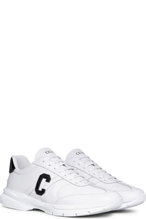 Fashion for Men Celine Celine Runner Cr-02 Low Lace-up Sneaker In Calfskin