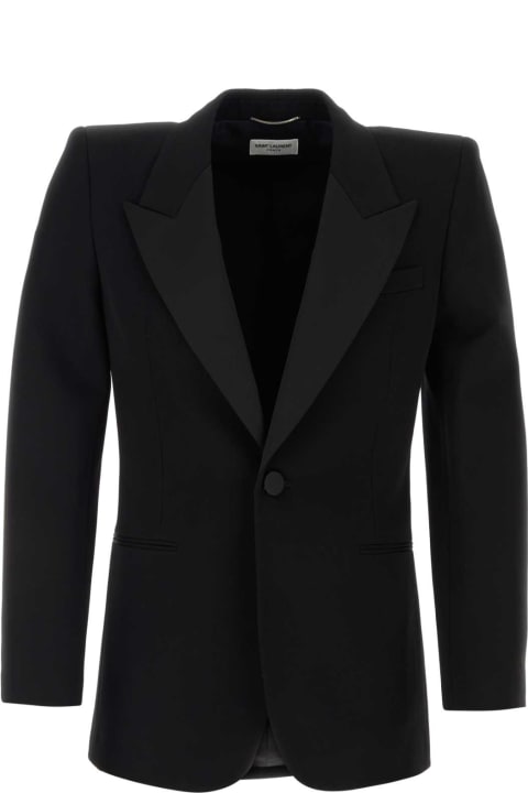 Saint Laurent Coats & Jackets for Men Saint Laurent Wool Blazer