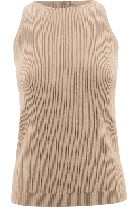 D.Exterior Clothing for Women D.Exterior Top In Ribbed Viscose