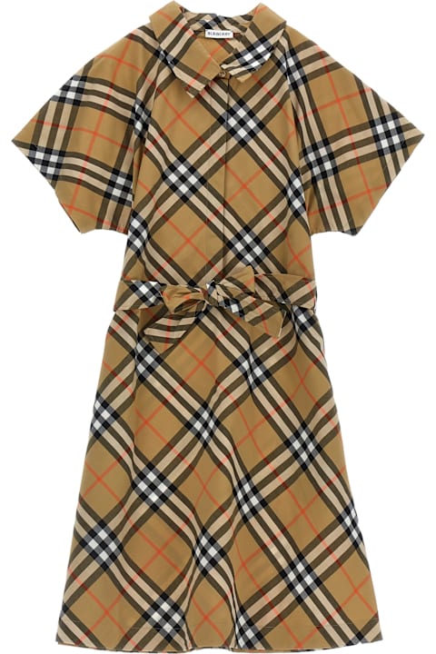 Burberry Dresses for Girls Burberry Check Chemisier Dress