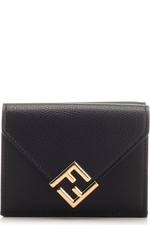 Fendi Accessories for Women Fendi Ff Plaque Padlock Wallet