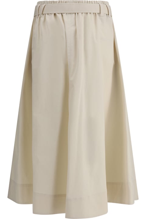 Skirts for Women Brunello Cucinelli Wide Skirt