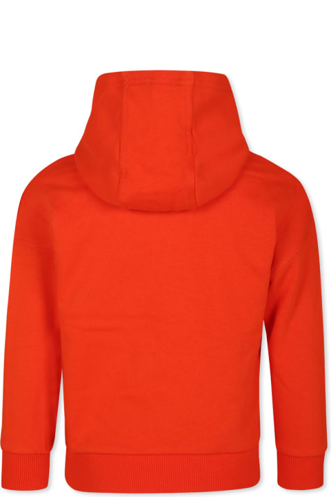 Homeware Timberland Red Sweatshirt For Boy With Tree Print