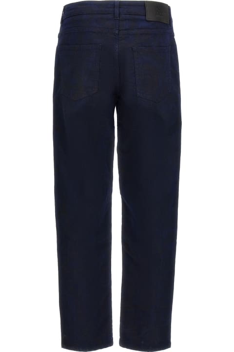 Etro الجينز لـ القسم الرجالي Etro Jacquard Jeans