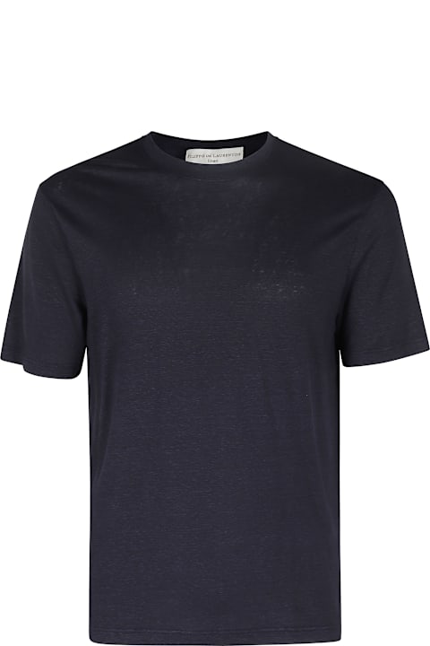 Filippo De Laurentiis Clothing for Men Filippo De Laurentiis Tshirt Mm Lino Stretch