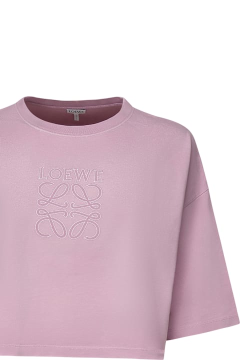 Fashion for Women Loewe Cotton Crop T-shirt