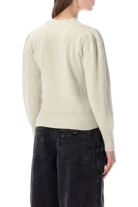 Homeware Marant Étoile Marant étoile Kelaya Wool-blend Puff-sleeve Sweater