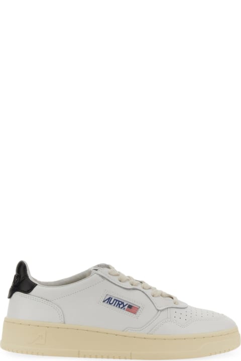 أدوات منزلية Autry Logo Patch Low-top Sneakers