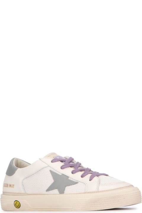 Golden Goose May Mesh Panelled Lace-up Sneakers