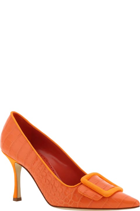 High-Heeled Shoes for Women Manolo Blahnik Maysale Pumps