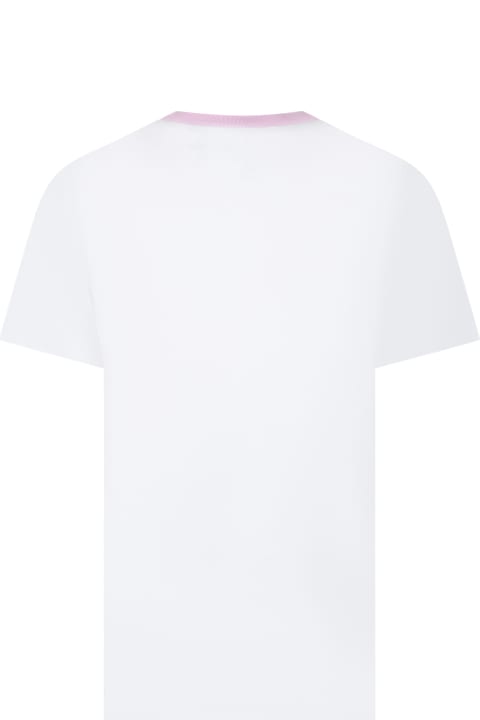 ウィメンズ新着アイテム N.21 White T-shirt For Girl