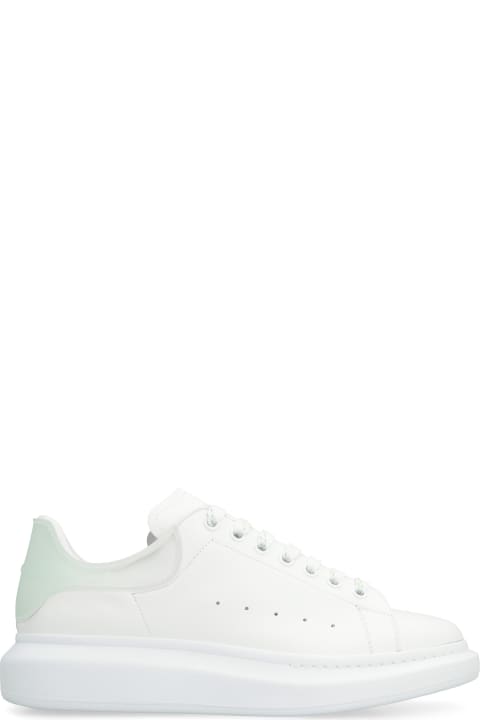 Shoes Sale for Men Alexander McQueen Larry Leather Chunky Sneakers