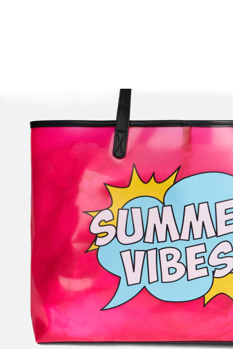 Homeware MC2 Saint Barth Summer Vibes Transparent Pvc Bag