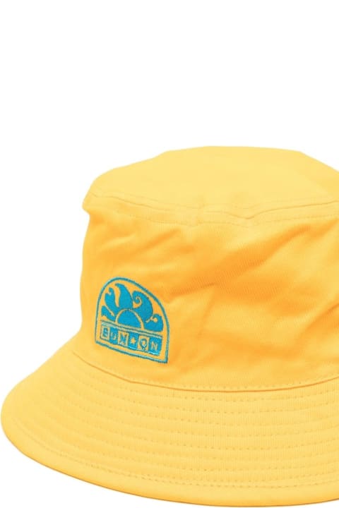 ガールズ Bontonのアクセサリー＆ギフト Bonton Embroidered Fisherman Hat