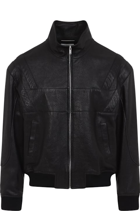 Saint Laurent Coats & Jackets for Men Saint Laurent Leather Jacket