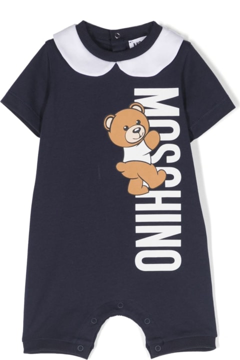 Fashion for Baby Boys Moschino Tutina Con Logo
