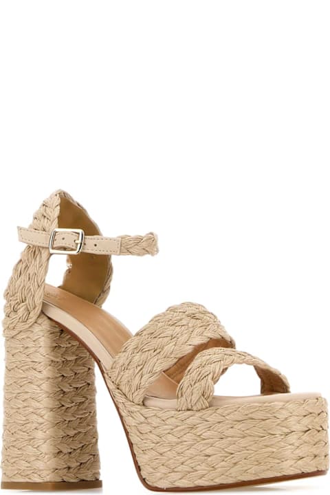 Homeware Castañer Raffia Fresa Sandals