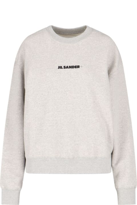 Jil Sander Fleeces & Tracksuits for Women Jil Sander Oversize Logo Sweatshirt
