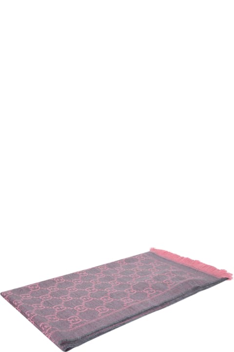 Homeware Gucci Gg Supreme Jacquard Scarf