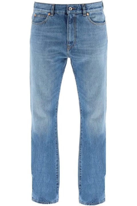 メンズ デニム Valentino Cotton Denim Jeans