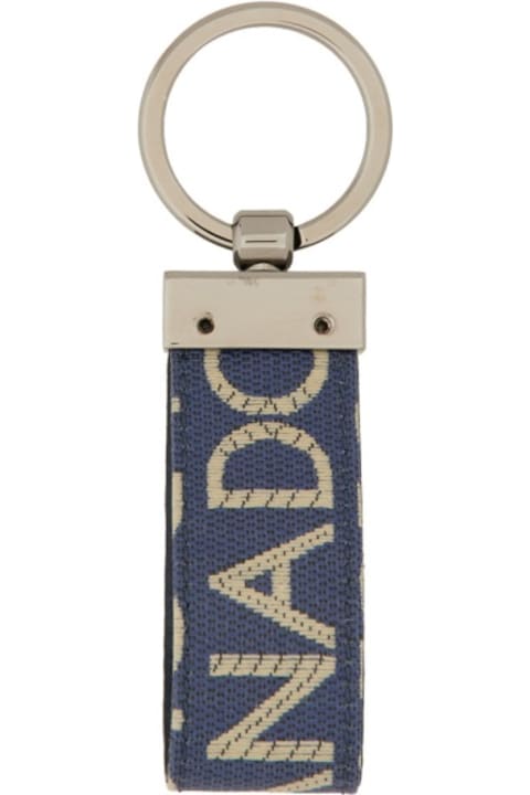 メンズ Dolce & Gabbanaのキーリング Dolce & Gabbana Keychain With Logoed Label