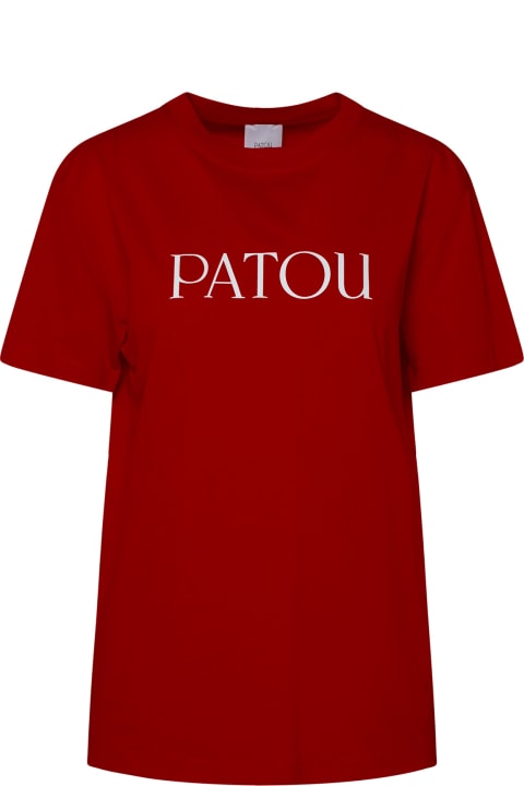 Patou for Women Patou Red Cotton T-shirt