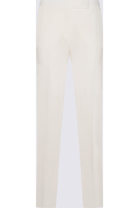 Max Mara for Women Max Mara White Vincita Pants