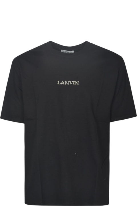 Lanvin for Men Lanvin Chest Logo Plain T-shirt