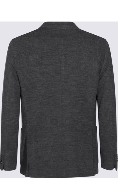 Boglioli Clothing for Men Boglioli Grey Wool Blazer