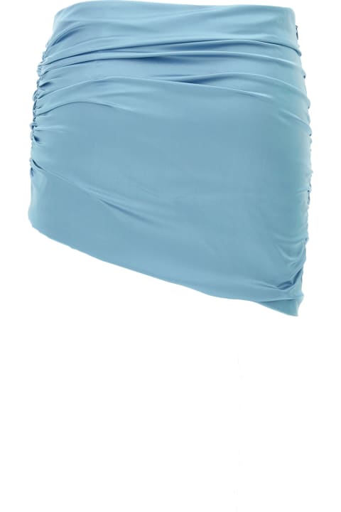 Homeware Alessandra Rich Satin Mini Skirt