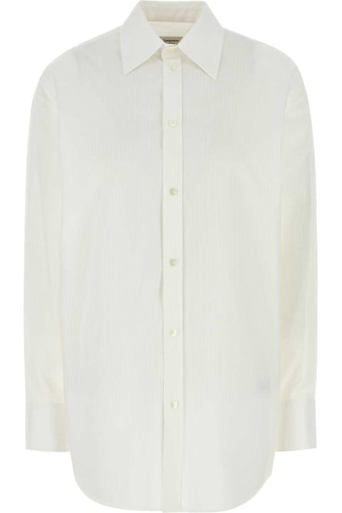 Fashion for Women Saint Laurent White Cotton Shirt