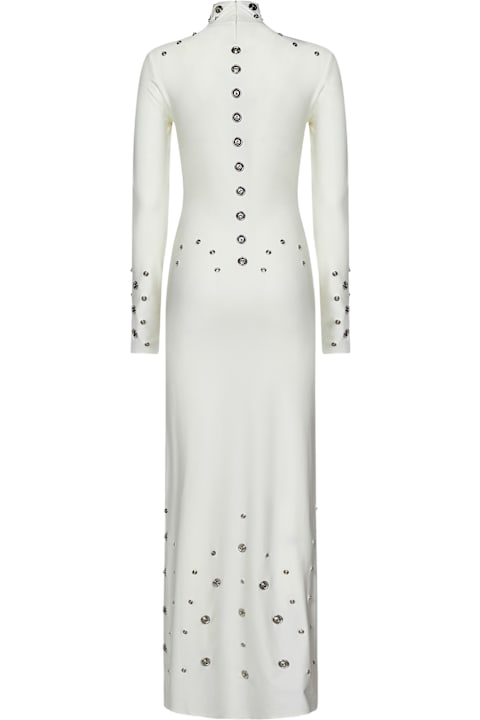 Homeware Coperni Snap Detailed Jersey Dress