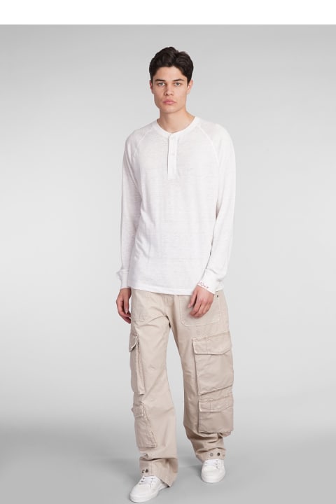Golden Goose Fleeces & Tracksuits for Men Golden Goose Ludovico T-shirt In White Cotton