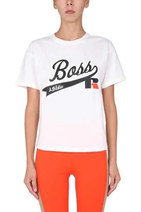 Fashion for Women Hugo Boss Boss X Russell Athletic Logo T-shirt