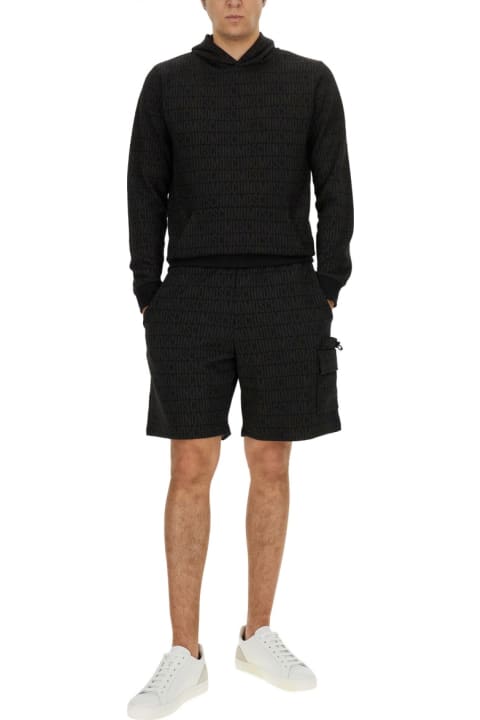 Homeware Moschino Sweatshirt With All Over Logo