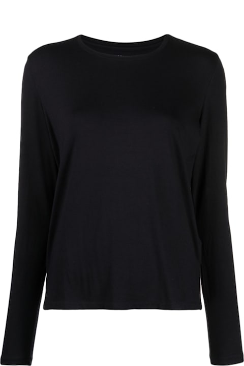 Majestic Filatures for Men Majestic Filatures Majestic Blue Stretch Sweater