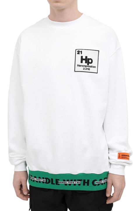 HERON PRESTON for Men HERON PRESTON Hp Tape Logo Sweatshirt