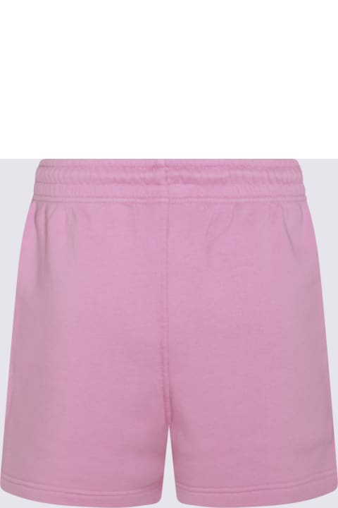 Maison Kitsuné Pants & Shorts for Women Maison Kitsuné Pink Cotton Shorts
