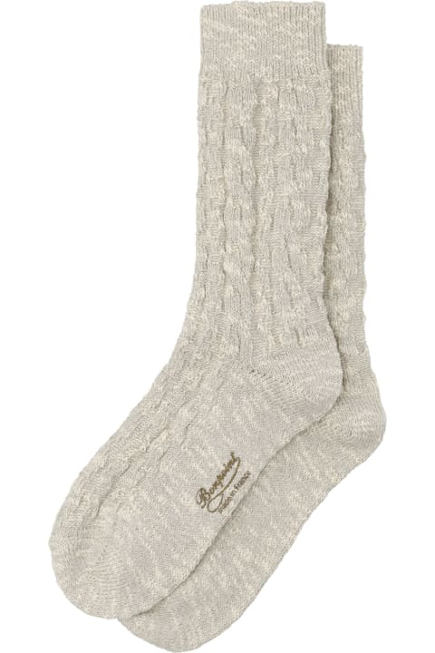 Bonpoint ملابس داخلية لـ بنات Bonpoint Knit Sock