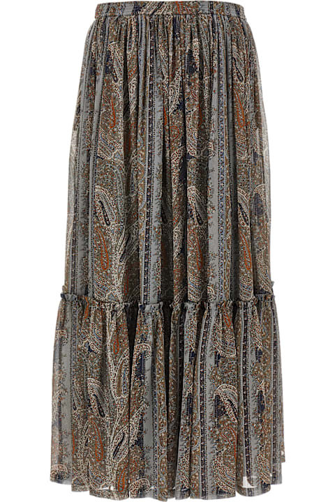 Skirts for Women Saint Laurent Paisley Skirt