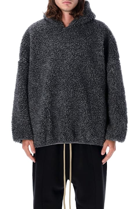 Fear of God Sweaters for Men Fear of God Sherpa Oversized Hoodie