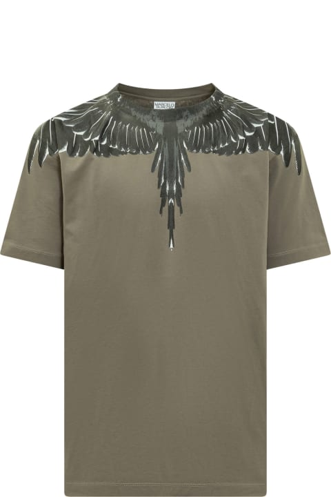 Marcelo Burlon Topwear for Women Marcelo Burlon Icon Wings T-shirt