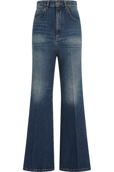 Homeware Victoria Beckham Wide Leg Kick Jeans