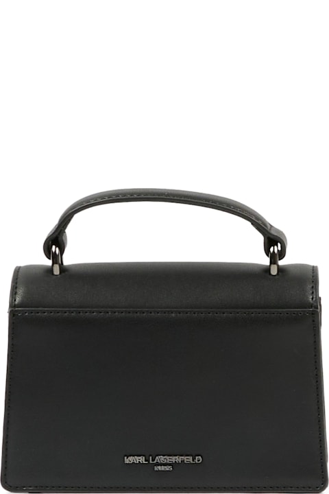 Karl Lagerfeld Kids for Women Karl Lagerfeld Kids Black Bag For Girl With Karl Lagerfeld