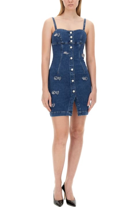 Homeware M05CH1N0 Jeans Denim Dress